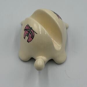 Ceramic Southwestern Turtle Business Card Holder Bear Native American Fetish